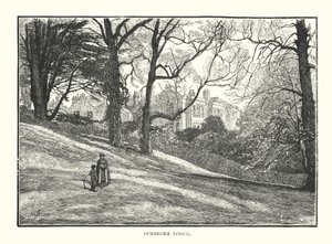 Pembroke Lodge (gravure) - English School