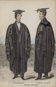 Pensionnaires, Commun Fellow, Jesus College - English School