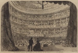 Représentation devant Sa Majesté dans le théâtre du Palais de St Cloud - English School