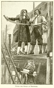 Pierre le Grand à Deptford