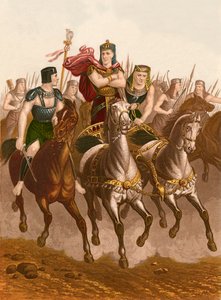 Pharaon à la poursuite des Israélites
