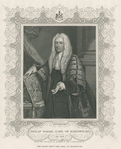 Philip Yorke, 1er comte de Hardwicke, de 