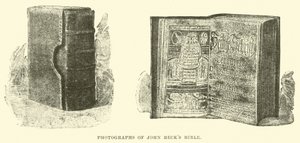 Photographies de la Bible de John Beck - English School