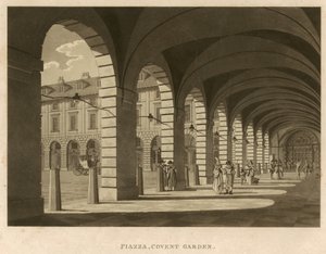 Piazza, Covent Garden, Londres, 1796