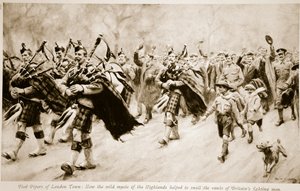 Les joueurs de flûte de Londres : comment la musique sauvage des Highlands a aidé à gonfler les rangs des combattants britanniques, 1914-19