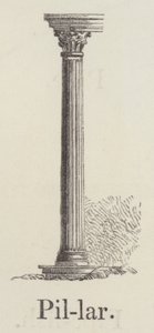 Pilier (gravure) - English School