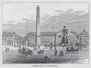 Place de la Concorde (gravure)