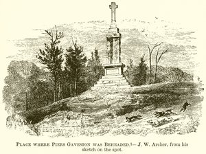 Lieu où Piers Gaveston a été décapité