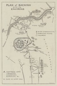 Plan de Bacninh et ses environs - English School