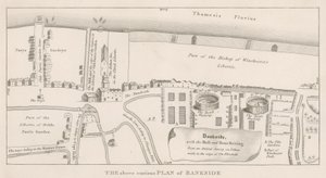 Plan de Bankside, Southwark