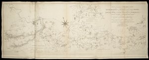 Plan du canal navigable proposé entre la rivière Kennet à Newbury dans le Berks et la rivière Avon dans le Somerset : où une communication navigable sera ouverte entre Londres et Bristol [aussi] Wilts & Berks & Somerset Coal Canals / Arpenté par John Renni - English School