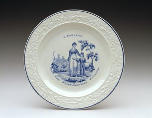 Assiette, vers 1820