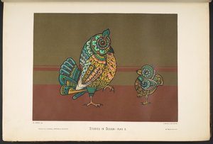 Planche ii, de Études de design. [60 planches en couleur]