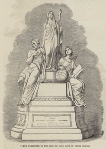 Plaque présentée au révérend Dr Tait, ancien de l