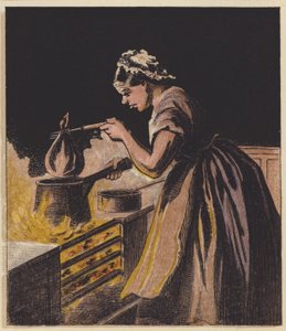Pudding aux prunes chaud, pudding aux prunes froid