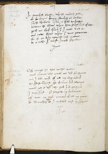 Poèmes de Sir Thomas Wyatt, f.54v, c.1530-39
