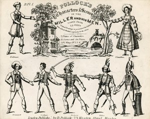Personnages et scènes de Pollock dans Le Meunier et ses hommes - English School