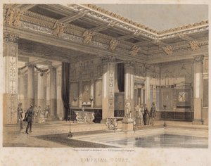 Cour pompéienne, Crystal Palace, Sydenham - English School