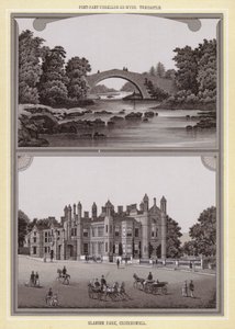 Pont-pant-ysgallog-ar-wysg, Trecastle; Parc Glanusk, Crickhowell