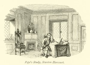 Étude du Pape, Stanton Harcourt - English School