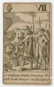 Carte à jouer du complot papiste - English School