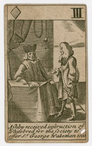 Carte à jouer du complot papiste - English School