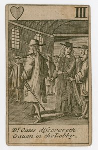 Carte à jouer du complot papiste - English School