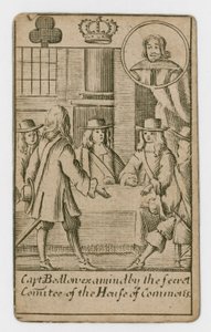 Carte à jouer du complot papiste - English School