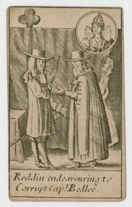 Carte à jouer du complot papiste - English School