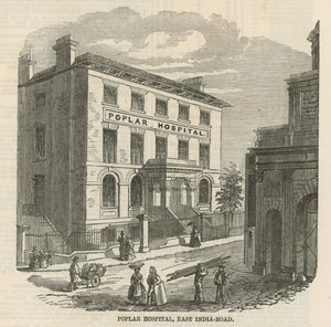 Hôpital Poplar, East India Road, Londres - English School