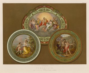Porcelaine de la Manufacture Impériale, Vienne - English School