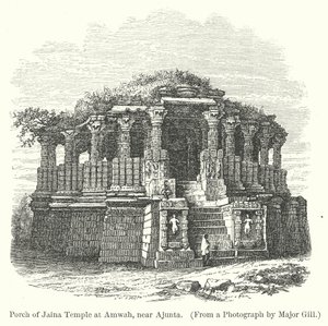 Porche du temple jaïna d