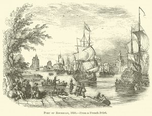 Port de La Rochelle, 1650 - English School