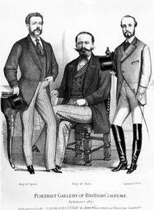 Portrait Gallery of British Costume, présentant les rois d