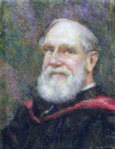 Portrait miniature de William Odling (1829-1921)