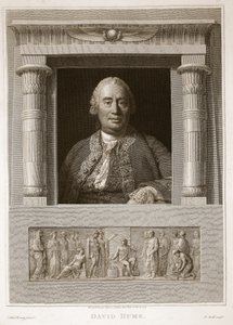 Portrait de David Hume, illustration de L