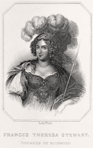 Portrait de Frances Theresa Stewart - English School