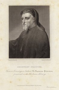 Portrait de Geoffrey Chaucer - English School