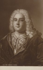 Portrait de George Friedrich Handel - English School