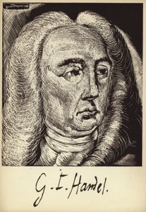Portrait de Georg Friedrich Haendel - English School