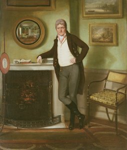 Portrait de George Henckell dans son étude, c.1800