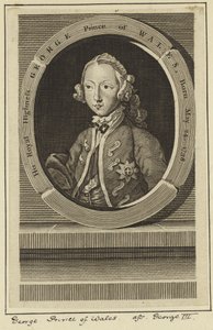 Portrait de George, Prince de Galles - English School