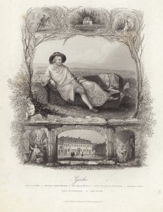 Portrait de Goethe - English School