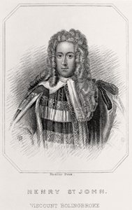 Portrait de Henry St. John, vicomte Bolingbroke