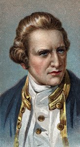 Portrait de James Cook (1728-1779), navigateur britannique - De la série « Leaders of Men »