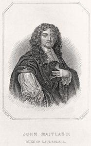 Portrait de John Maitland, Duc de Lauderdale, 1835