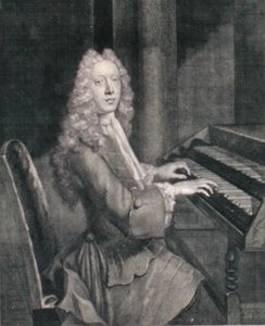 Portrait de John Robinson (1682-1762) gravé par George Vertue (1684-1756) - English School