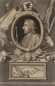 Portrait du Roi Canute - English School