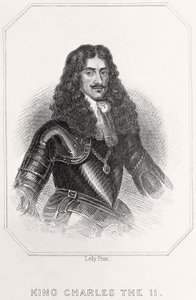 Portrait du roi Charles II, 1835 - English School