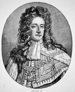 Portrait du roi Guillaume III (gravure)